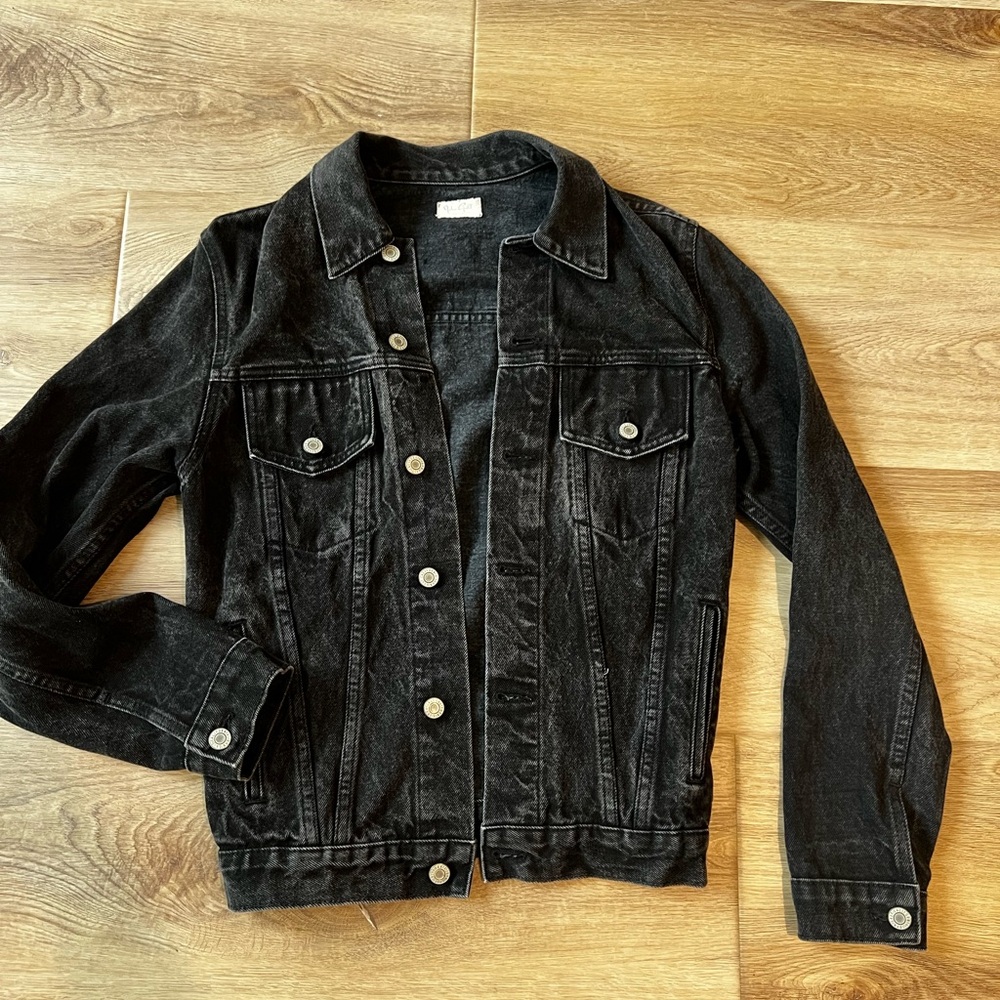 Brandy Melville Black Jean Jacket